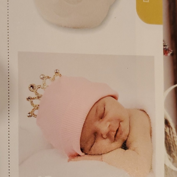 Mud Pie Other - MUD PIE NEWBORN TIARA CAP PINK